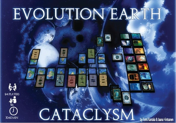 Cover image of Evolution Earth: Cataclysm board game