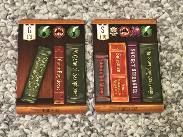 Cover image of Ex Libris: Game Boy Geek Season 6 Kickstarter Promo Cards board game