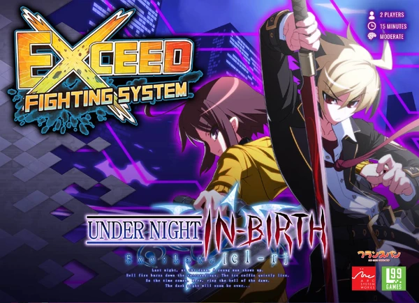 Cover image of Exceed: Under Night In-Birth – Hyde vs. Linne board game