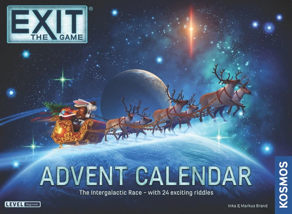 Cover image of EXIT: The Game – Advent Calendar: The Intergalactic Race board game