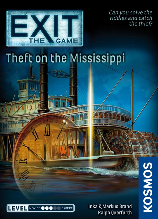Cover image of EXIT: The Game – Theft on the Mississippi board game