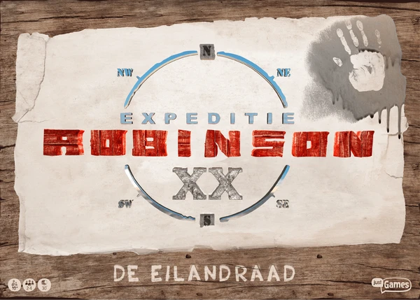Cover image of Expeditie Robinson: De eilandraad board game