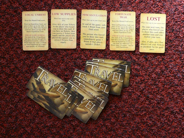 Cover image of Expedition: Famous Explorers – Travel Tickets and Hazard Cards board game