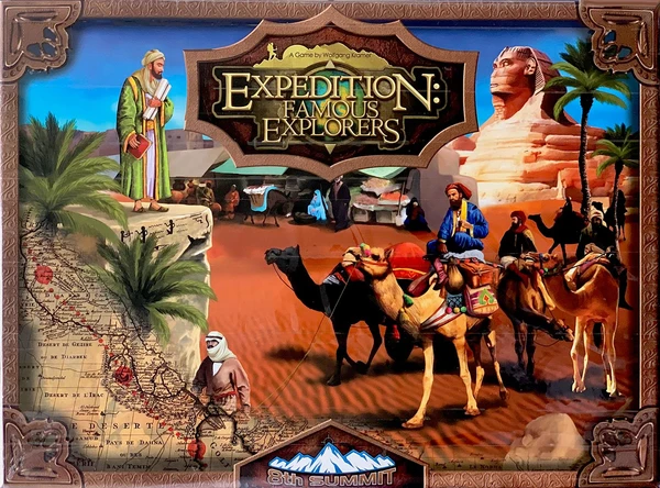 Cover image of Expedition: Famous Explorers board game