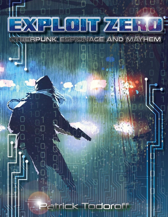 Cover image of Exploit Zero: Cyberpunk Espionage and Mayhem board game