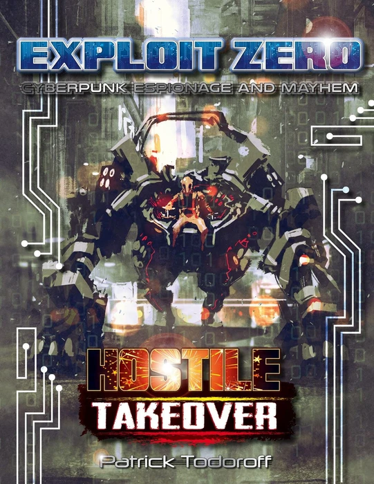 Cover image of Exploit Zero: Hostile Takeover board game
