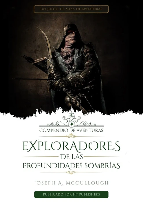Cover image of Exploradores de las Profundidades Sombrías. Compendio de Aventuras 1 board game