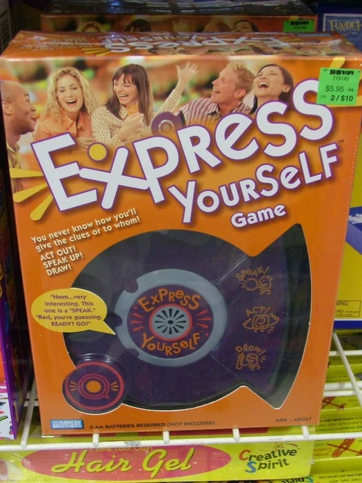 Cover image of Express Yourself board game