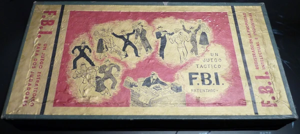 Cover image of F.B.I. board game