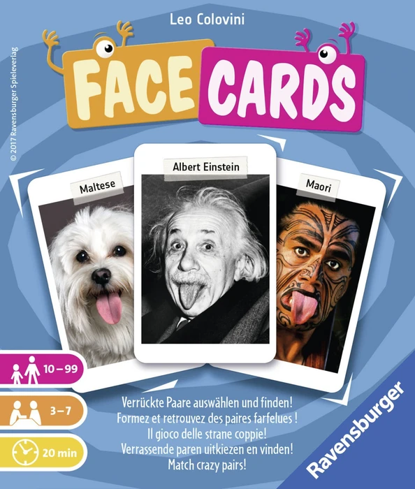 Cover image of Facecards board game