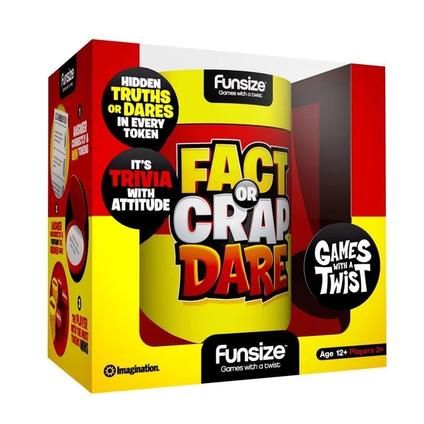 Cover image of Fact or Crap Dare board game