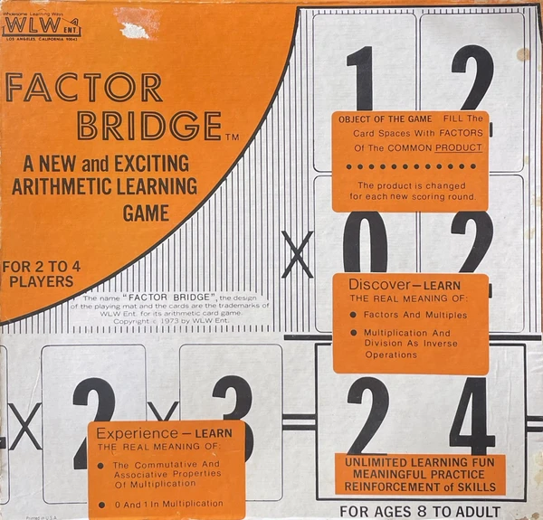 Cover image of Factor Bridge board game