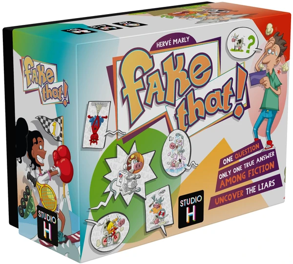 Cover image of Fake That! board game