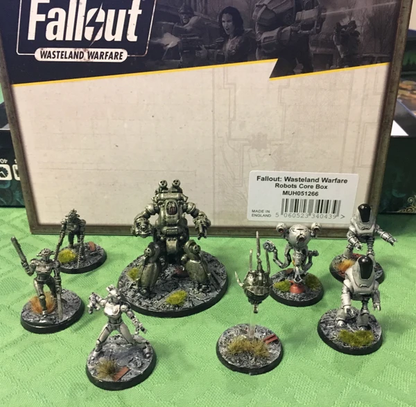 Cover image of Fallout: Wasteland Warfare – Robots Core Box board game