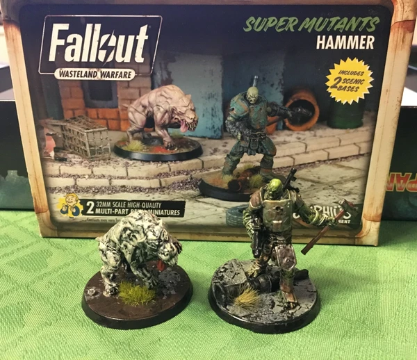 Cover image of Fallout: Wasteland Warfare – Super Mutants: Hammer board game