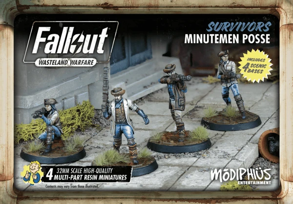 Cover image of Fallout: Wasteland Warfare – Survivors: Minutemen Posse board game