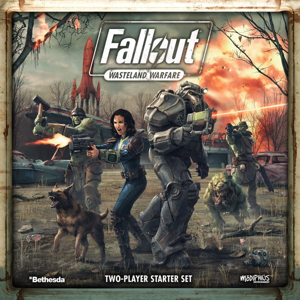 Cover image of Fallout: Wasteland Warfare board game