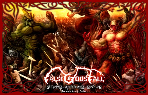 Cover image of False Gods' Fall board game