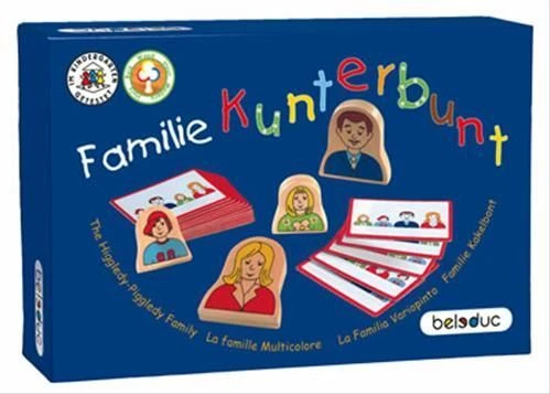 Cover image of Familie Kunterbunt board game