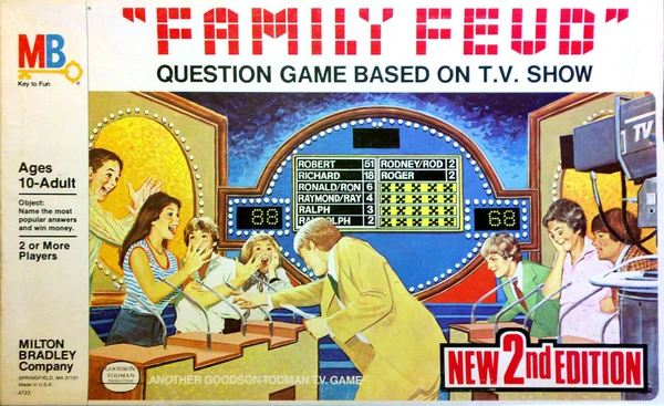Cover image of Family Feud board game