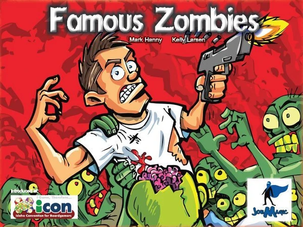 Cover image of Famous Zombies board game