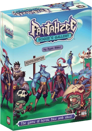 Cover image of Fantahzee: Rogue's Gallery board game
