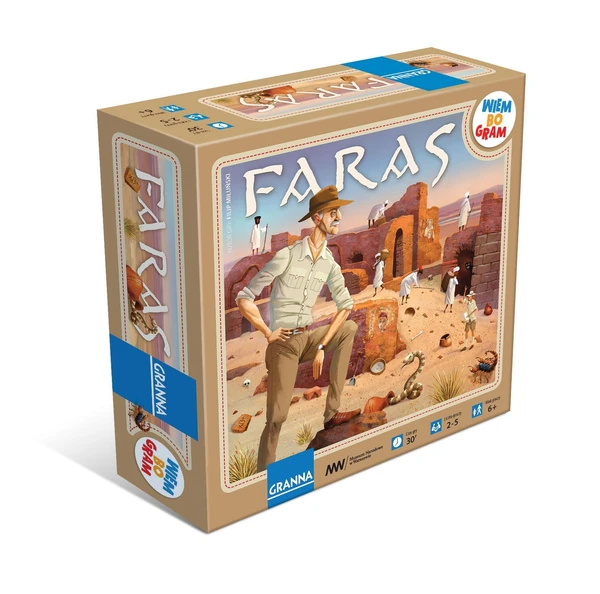 Cover image of Faras board game