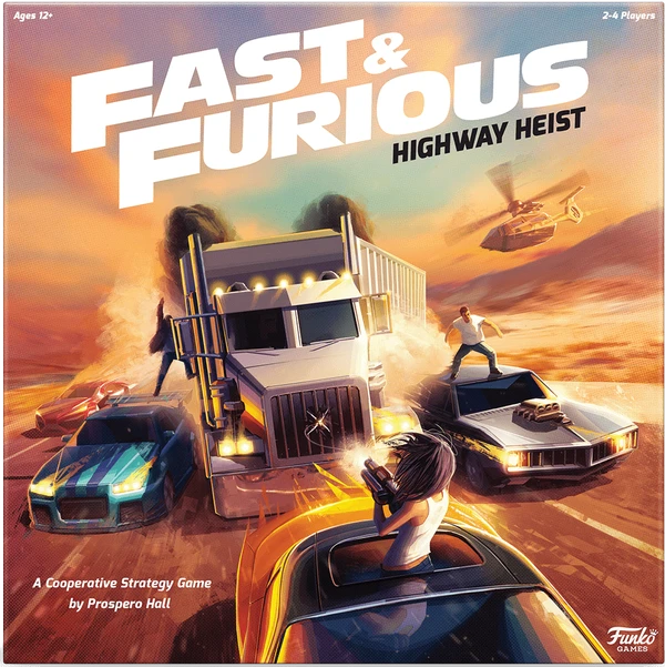 Cover image of Fast & Furious: Highway Heist board game