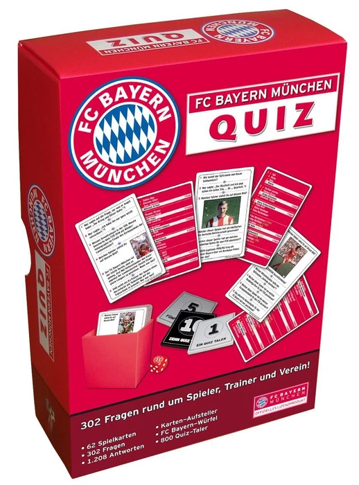 Cover image of FC Bayern München Quiz board game