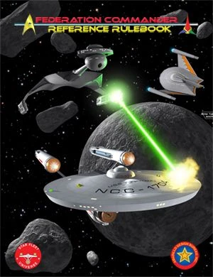 Cover image of Federation Commander: Reference Rulebook board game