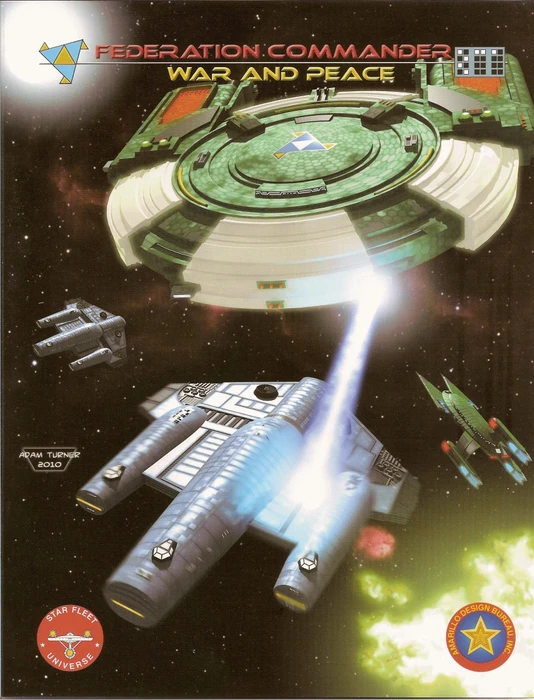 Cover image of Federation Commander: War and Peace board game