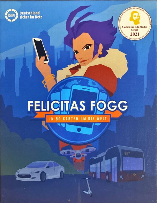 Cover image of Felicitas Fogg: In 80 Karten um die Welt board game