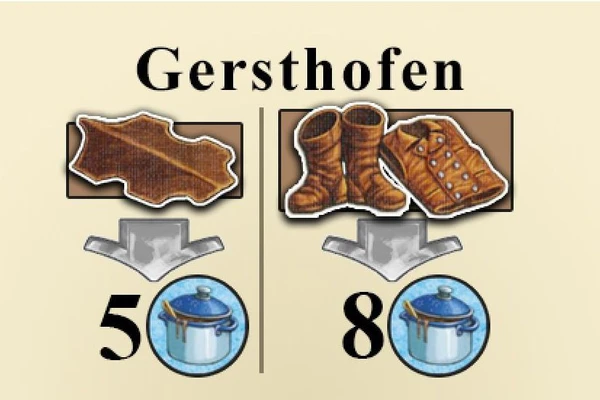Cover image of Fields of Arle: New Travel Destination – Gersthofen board game
