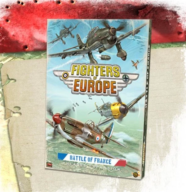 Cover image of Fighters of Europe: Theater Expansion – Battle of France board game