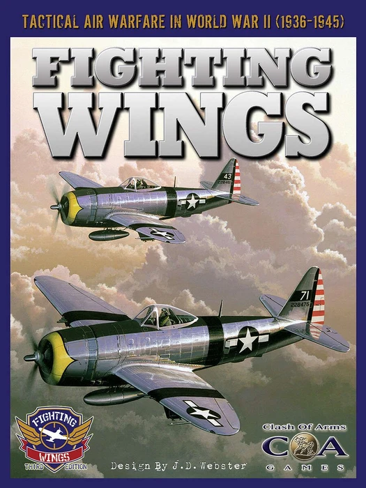 Cover image of Fighting Wings: Tactical Air Warfare in WWII (1936-1945) (Third Edition) board game