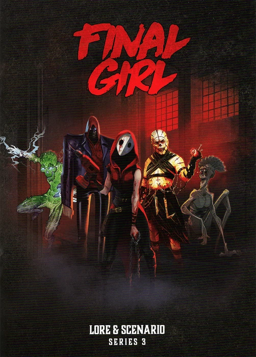 Cover image of Final Girl: Lore & Scenario Book – Series 3 board game
