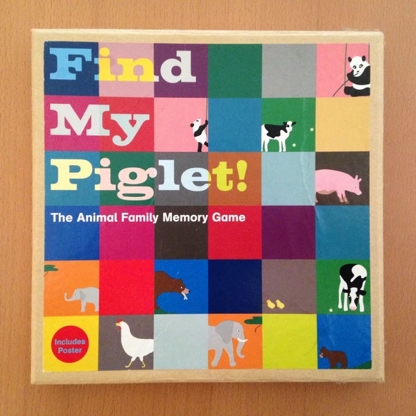 Cover image of Find My Piglet! board game