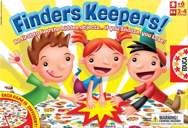 Cover image of Finders Keepers! board game