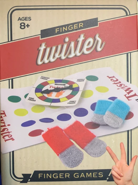 Cover image of Finger Twister board game