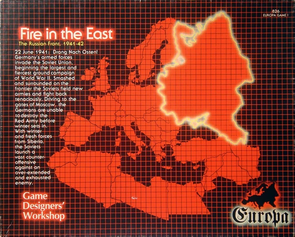 Cover image of Fire in the East board game