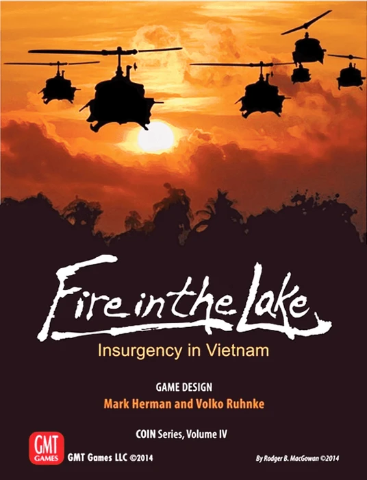 Cover image of Fire in the Lake board game