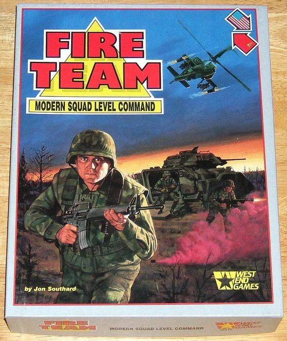 Cover image of Fire Team board game