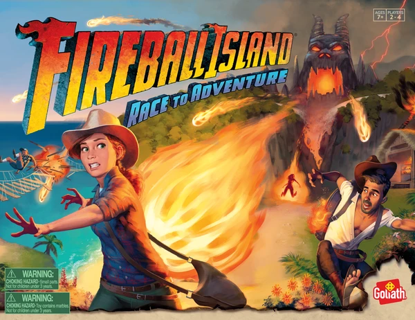 Cover image of Fireball Island: Race to Adventure board game