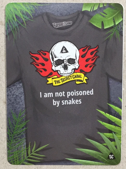 Cover image of Fireball Island: The Curse of Vul-Kar – Secret Cabal Promo Card board game