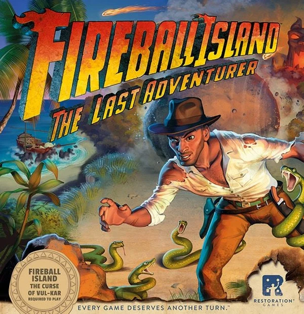 Cover image of Fireball Island: The Curse of Vul-Kar – The Last Adventurer board game
