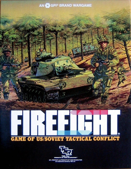 Cover image of Firefight: Modern U.S. and Soviet Small Unit Tactics board game