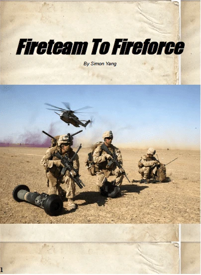 Cover image of Fireteam to Fireforce board game