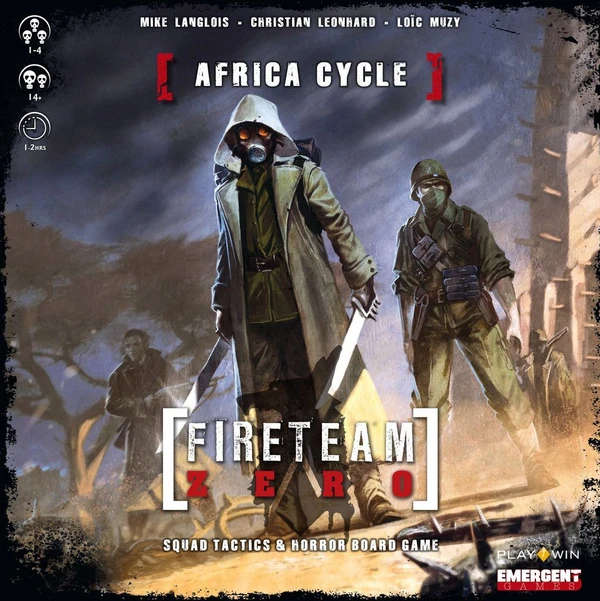 Cover image of Fireteam Zero: Africa Cycle board game
