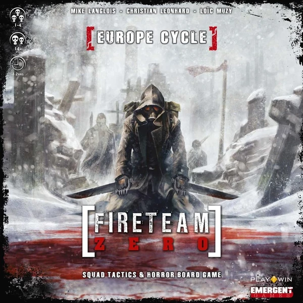 Cover image of Fireteam Zero: Europe Cycle board game