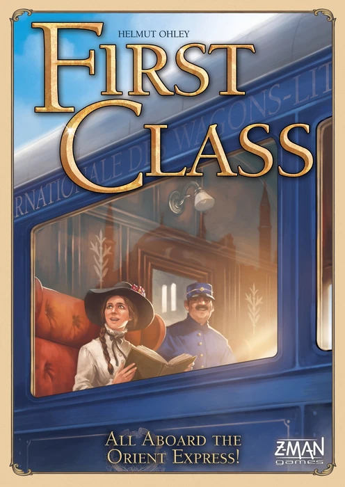 Cover image of First Class: All Aboard the Orient Express! board game
